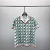 #2 Mannen Designer Shirts Zomer Casual Shirts Met Korte Mouwen Mode Losse Polo's Strand Stijl Ademende T-shirts Tees Kleding 096