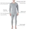 Sous-vêtements thermiques homme WENYUJH hommes sous-vêtements thermiques longs Johns hommes automne hiver chemise et pantalon 2 pièces ensemble mâle sous-vêtements longs vêtements thermiques 230919