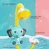 Jouets de bain pour bébé jouets pour enfants éléphant électrique ventouse animale jouets de bain pour bébé jouets d'eau de pulvérisation pour enfants jouets de baignoire de piscine extérieure arroseur 230919