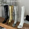 Bottes Taille 41 Femmes Pompes Zipper Dames Sandales Bottes Tongs Genou-Hauts Talons Moderne 2023 Diapositives Sexy Mode Peep Toe Femme Chaussures J230919