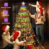 LED Strings Party Christmas LED Star String Lights USB / Bateria Controle Remoto Fairy Garland Light para Navidad Tree Decoration interior Outdoor HKD230919