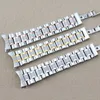 Watch Bands Watch Band 12 14 15 16 17 18 19 20 21mm 22mm 23mm 24mm Stainless Steel Watch Strap Curved End Butterfly Buckle Strap Bracelet 230918