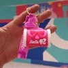 Cute Anime Keychain Charm Key Ring Lovely Pink Doll Couple Students Personalized Creative Valentine's Day Gift A1 DHL