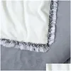 Bedding Sets 4Pcs Beautif Beauty Salon Mas Spa Use Coral Veet Embroidery Duvet Er Bed Skirt Quilt Sheet Custom S Drop Delivery Home Ga Dhc25