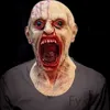 Other Event Party Supplies Halloween Costume Cosplay Scary Vampire Full Face Skull Mask Horror Movie Zombie Alien Infected Latex Headgear Q230919