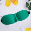 Sleep Masks 3D Leopard Mask Natural Slee Eye Party Favor Eyeshade Er Shade Eyes Women Men Soft Portable Blindfold Travel Eyepatch Dr Dhnsl