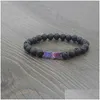 Beaded Update Colorf Arrow Strand Bracelet Lava Stone Essential Oil Diffuser Bracelets Women Mens Fashion Jewelry Drop Delivery Dhzgo