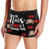 Cueca boxer personalizada com rosto engraçado, cueca boxer personalizada com foto para homens, namorado, presentes exclusivos para ele