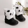 Stivali da neve in cotone panda gigante di alta qualità 3091 per bambini, scarpe da studente da donna e da uomo