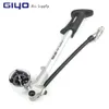 مضخات الدراجة Giyo GS-02D مضخة صدمة الهواء عالية الضغط من أجل التعليق الخلفي شوكة ركوب الخراطي