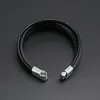 New Design Multi-layers Handmade Braided Leather Bracelet Bangle For Men Male Hand Jewelry For Birthday Gift