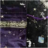 Opbergzakken Tarot Doek Pouch Kaarthouder Veet Met Dstring Tas Voor Liefhebbers Psychologische Constantenopslag Opslagopslag Drop De Dhf1H