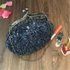 Evening Bags 2023 arrival Clutch Purse Silver Crystal Bag Women Wedding Diamantes Party Bridal Handbags Gold Sky Blue WY06 230918