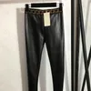 Pantalon en cuir PU pour femmes, différents Styles, taille haute, épais, taille élastique, Leggings extensibles, pantalons de Yoga et de Fitness