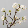 Fiori decorativi Cherry Blossom Touch Simulazione Home Wedding Pography Set Decorazione Ornamenti di fiori artificiali