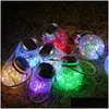 Party Dekoration Neue Solar Licht Led Garten Anordnung Balkon Anhänger BB Outdoor Wasserdichte Notfall Elektrische Lichter Cam Wandern Dro Dhdlw