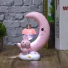 Objets décoratifs Figurines veilleuse lune innovante pour cadeau d'anniversaire noël enfants décoration de la maison 230919