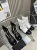 Ankle Boots Ladies Punk Motorcycle Short white Boots Womens Platform Shoe 35-41