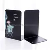 Business Card Files Wholesale Custom Metal L-Shaped Bookend Book Stand Desk Accessories Provide Design Draft Customization Personalize Dhkw7