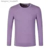 Women's Thermal Underwear Men 100% Merino Wool Base Layer Merino Wool Long Sleeve Shirt Thermal Underwear Top 210G Everyday Baselayer Trekking Hunting L230919