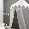 CRIB NETTING KIDS TEEPEE Tents Barn Spela hus Castle Cotton Foldble Tent Canopy Bed Curtain Baby Girls Boy Mosquito Net 230918