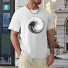 Polos pour hommes Yin Yang T-shirt Tai Chi mode coréenne vêtements d'été T-shirt drôle hommes T-shirts graphiques grands et grands