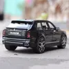 Diecast Model 1 20 Rolls Royce Cullinan SUV Alaşım Araç Simülasyon Metal Oyuncak Araçları Ses ve Işık Koleksiyonu Çocuk Hediyesi 230918