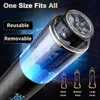 Sex Toy Massager Automatic Male Telescopic Rotation Masturbator Cup Soft Silicone Woven Vagina Strong Stake Adults 18 for Men