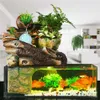 rium aquarium kunstmatige landschap rotstuin fontein met bal ornamenten woonkamer desktop lucky thuis bar decoratie Y20093144