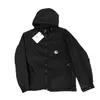 Правильная версия мужской водонепроницаемой универсальной верхней спортивной куртки на молнии с капюшоном, плаща S0UZ