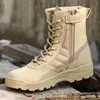 New America Sport Army Men's Tactical Boots Desert Outdoor Hiking Boots Military Enthusiasts Marine Male Combat Shoes