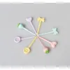 Fourchettes 8 pièces couleur bonbon pics à fruits enfants Bento décor cure-dents barre