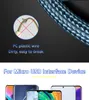 1M 3A Fast Charging Micro USB Type C Cable Mobile Phone Charger Cables for Samsung Xiaomi Data Cord