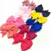 40 cores arco hairpins meninas mini bowknot grampos de cabelo crianças bonito barrettes crianças acessórios ht12 entrega de gota dhekw