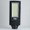 300W 600W Zonne-straatlantaarn Buitenverlichting Radar Sensor Road Light met paal afstandsbediening 492led 966led 12 LL