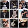 Qianjian VVS VVS Moissanite Hip Hop Hop Mossanite Sterling Sier Custom Custom