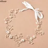 Strass à la mode perlé coiffures de mariée diadème pour mariage chic bandeau cheveux accessoires bal fête femmes chapeaux bijoux Bri294V