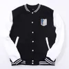 Men's Jackets Attack on Titan Baseball Uniform Anime Sports Clothing For Men Loose Oversize X-5XL Sportswears Personality Pocket Jacket Male 230919