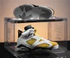 2023 authentic shoes 6 6s yellow ochre basketball sneakers white trainers ct8529-170 womens mens with original box
