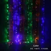 LED Strings Party Curtain LED String Lights Lumière de Noël Guirlande lumineuse Guirlande lumineuse Cuivre Fil d'argent LED Lumières de jardin Décoration de fête HKD230919