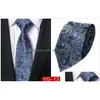 Nuevo diseño para hombre Corbata de cuello Hombre elegante Floral Paisley Corbatas 145X8X3.8Cm Classic Business Casual Drop Entrega DHY0J