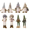 Dekoratif Nesneler Figürinler 2pcs Coffee Gnome Bebek Şef Gnomes Doldurulmuş Peluş Bar Dekorasyonu Çiftlik Mutfak Christams Dekor Ana Sayfa 230919