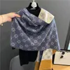 Foulards épais hiver poncho femmes écharpe de luxe floral chaud châle et enveloppement cachemire pashmina conception couverture Bufanda Echarpe 230919