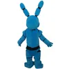 2020 Discount factory Five Nights at Freddy's FNAF Toy Creepy Blue Bunny mascot Costume Suit Halloween Christmas Birthda214P