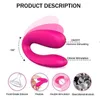 Sex Toy Massager Adult Couple Vibrator for Women Vagina Clitoris Stimulate u Type G-spot Massage Female Masturbator Adults Products