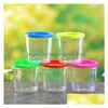 Other Aquarium Fish Betta Cups Jellyfish Fishs Mini Small Transparent Plastic With Lid Cup Tank Drop Delivery Home Garden Pet Supplies Dhays