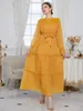 Ethnische Kleidung Ramadan Marokko Party Kleid Muslimische Frauen Abaya Spitze Chiffon Kleider Robe Indien Abayas Eid Dubai Türkei Longue Vestidos