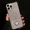 Belles femmes Diamond Phone Cases iPhone 15 14 Promax Designer iPhone 11 12 13 Pro max 7 8 plus XR XS Top cover antichoc