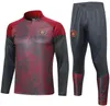 2023 2024 25 Mans Survêtement Citys HAALAND Half Zip Training Suit HOMMES Enfants 22/23/24 Manches longues Sportswear Football 2022 2023 Garçons Filles Survatment Foot Chandal