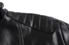 Jaqueta masculina de couro falso, jaqueta clássica de alta qualidade para motocicleta, plus size, jaqueta de couro falso, primavera, 230919
